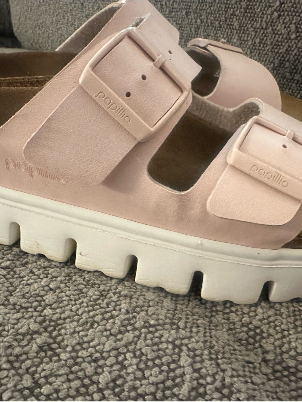 Women’s Birkenstock Papillio Arizona Platform Slide Sandal sz 9. Euro 40 - Picture 4 of 10